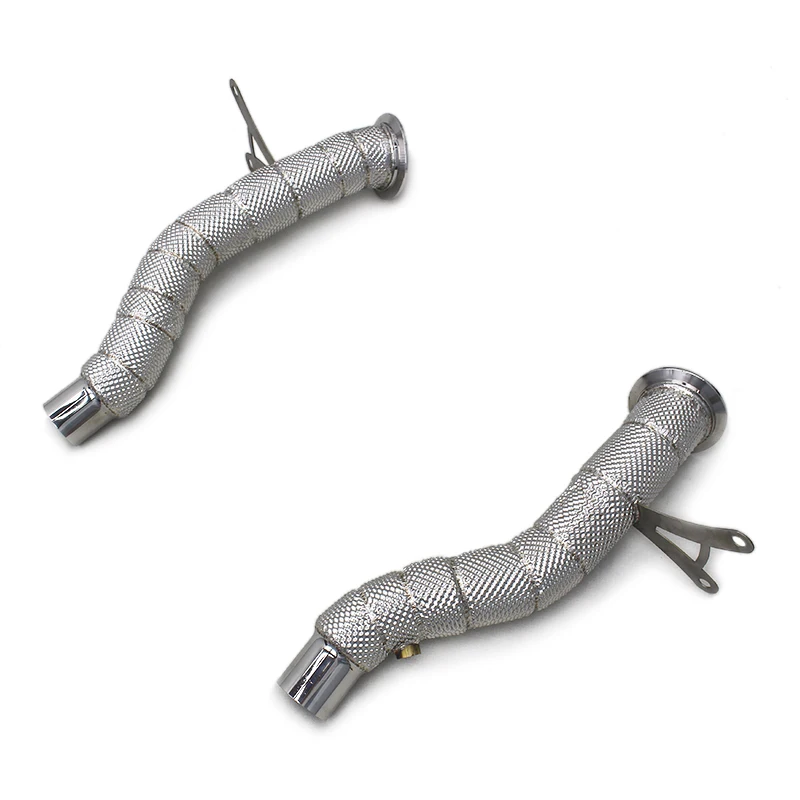 

Deleville SUS304 Exhaust Header For Ferrar I 458 4.5 2013-2016 Automotive Performance Accessories Straight Downpipe