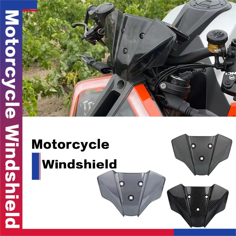 New Moto Parts Windshield Flyscreen For 1290 Super Duke R 2020 2021 2022 2023 2024 Windscreen Guard For 1290Super DukeR MY20