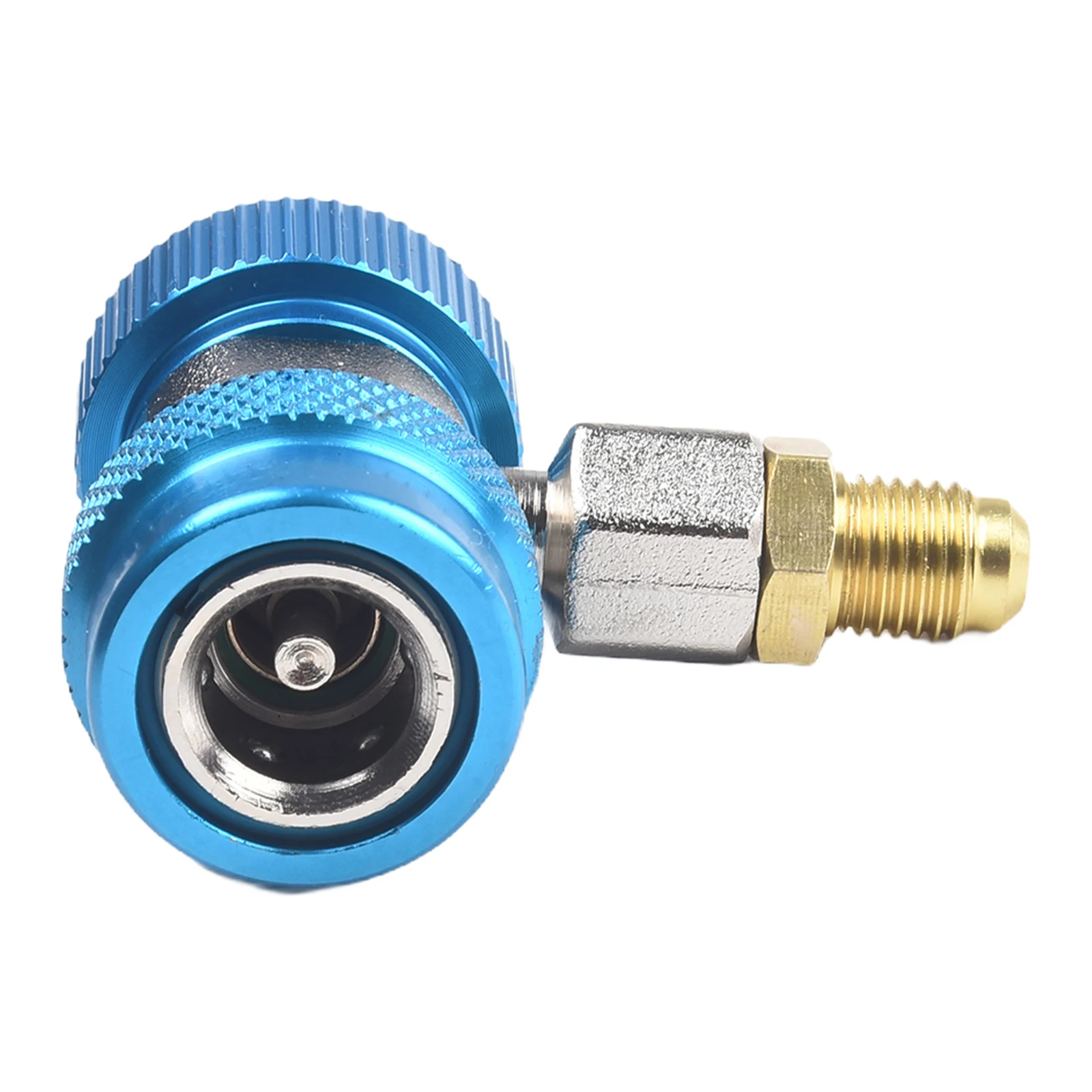 Adaptador de aire acondicionado de construcción de latón macizo con diseño de alto flujo Especificaciones del adaptador de aire acondicionado de conexión rápida