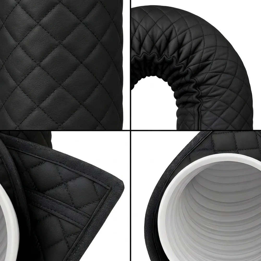 Energy Efficient AC Duct Insulation Sleeve, 58 Inch Long Hose Cover Wrap For Portable Cooling Units, Reduces Heat Loss & Noise