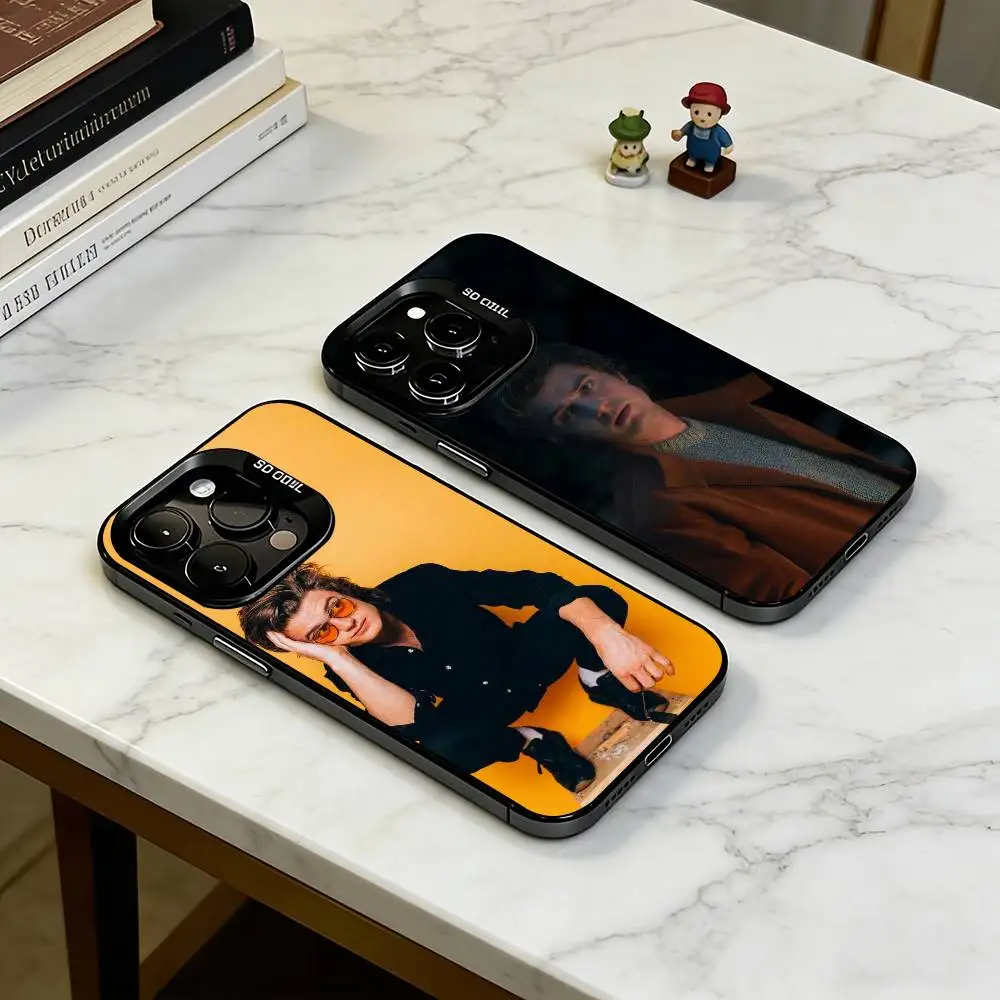 Чехол для телефона S-Steve Harrington для iPhone 17, 16, 15, 14, 13, 12, 11 Plus, Pro Max, XS, цветной, с серебряным покрытием внутри