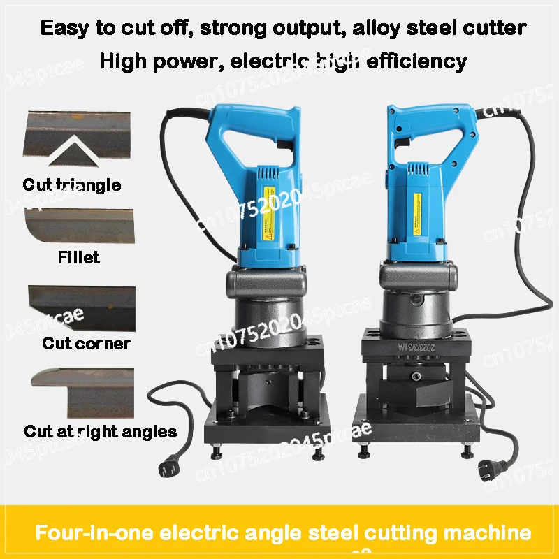 Electric Hydraulic Hole Puncher Angle Iron Channel Machine Electric Circular Arc Cutting Machine Dry Hanging Punching Machine