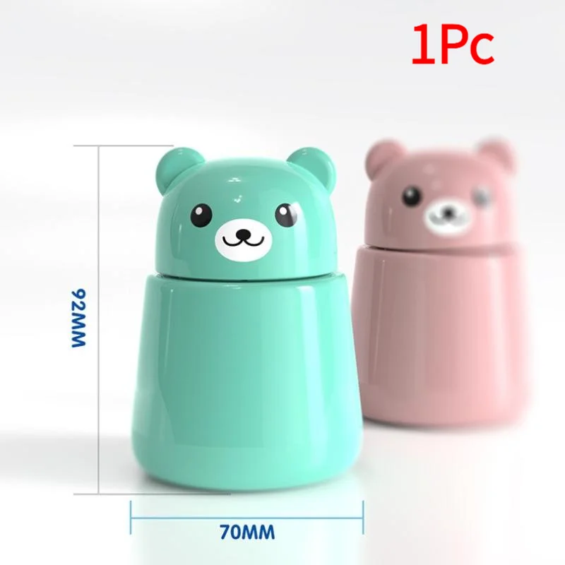 #1Pc Little Bear Creative Medicine Grinder Grinds Pills And Tablets, Easily Crushes Medicine Convenient To Carry