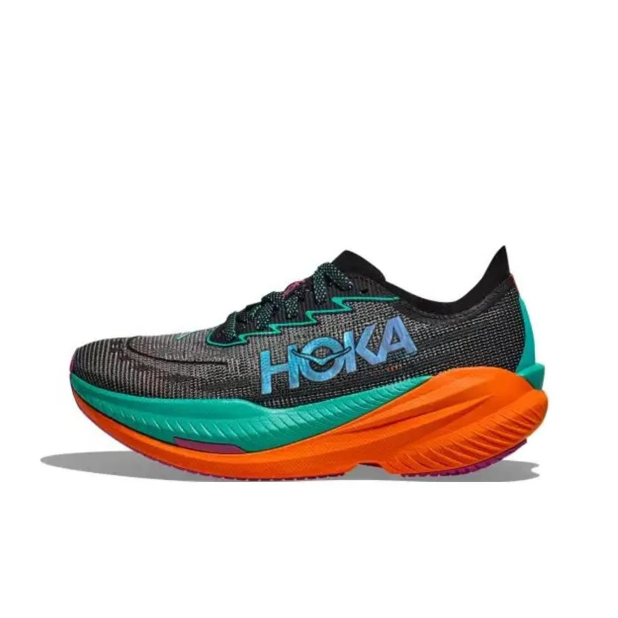 

Кроссовки HOKA ONE ONE MACH X 2, удобные, нескользящие, износостойкие, с низкой подошвой, для бега, женские, черные, 1155120-bcq