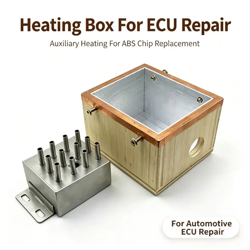 plateforme-de-chauffage-auxiliaire-pour-boite-en-bois-pour-le-remplacement-de-puces-abs-outil-de-reparation-et-d'entretien-de-cartes-electroniques-d'automobile-et-d'ecu