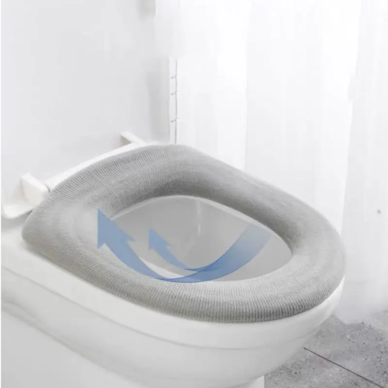 Universal Washable Toilet Seat Cover, Closestool Mat, Pad, Cushion, Soft, Bathroom, Lid Accessories, Summer