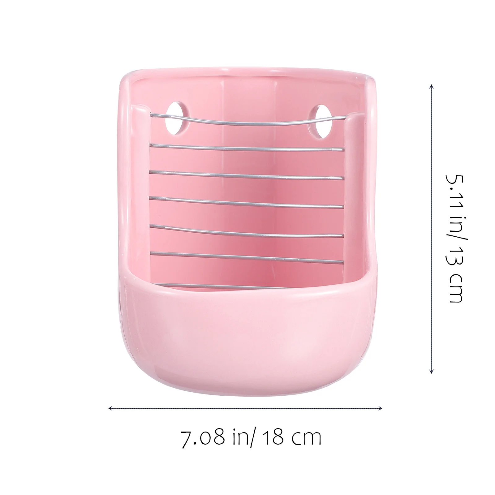 

Fixed Small Animal Hay Feeder Ceramic Food Bowl Rack Removable Easy Mount for Guinea Pig Rabbit Chinchilla Small Pet