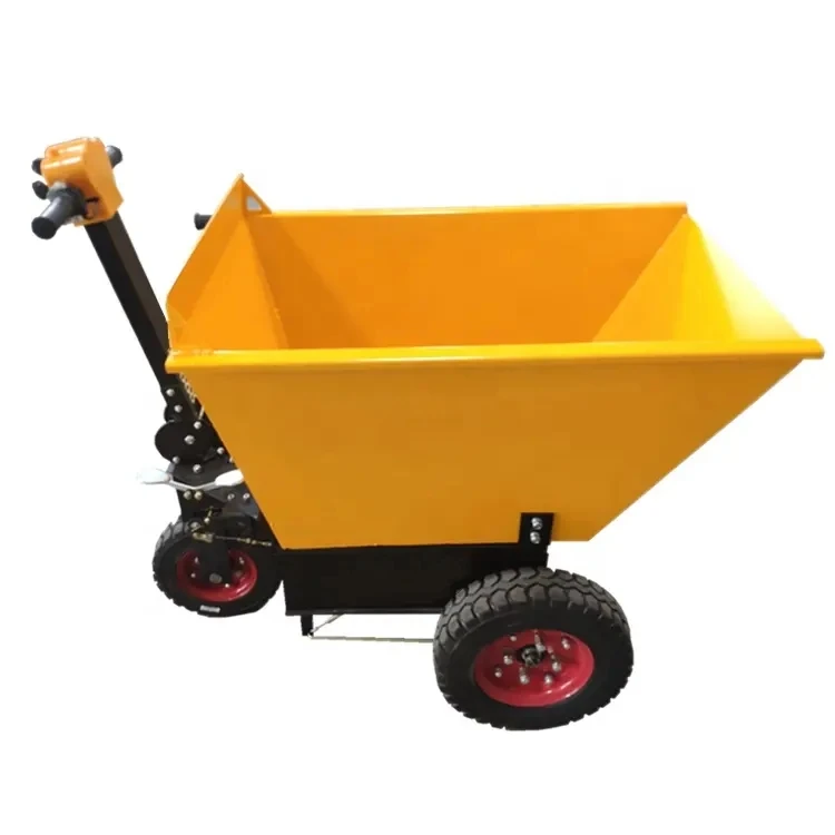 Large Load Capacity Warehouse Truck Garden Electric Trolley Electric Carry Wagon With 3 Wheels