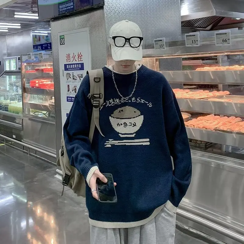 Nowe męskie i damskie swetry unisex na jesień i zimę 2025, wygodne i modne pulowery, ciepłe i codzienne ubrania, a