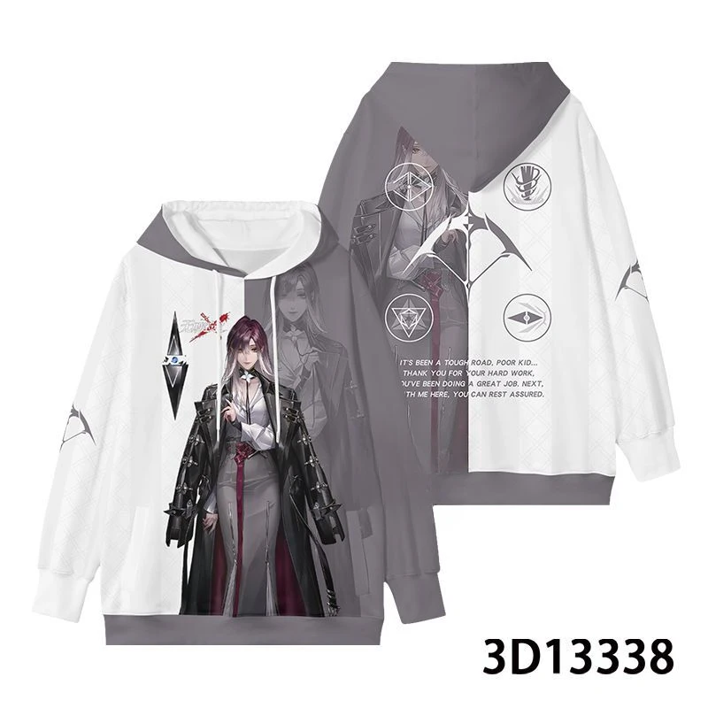 Anime Path To Nowhere Shalom Cosplay Hoodie Women Men Harajuku Sweatshirt Streetwear Hip Hop Pullover Hooded Jacket Outerwear