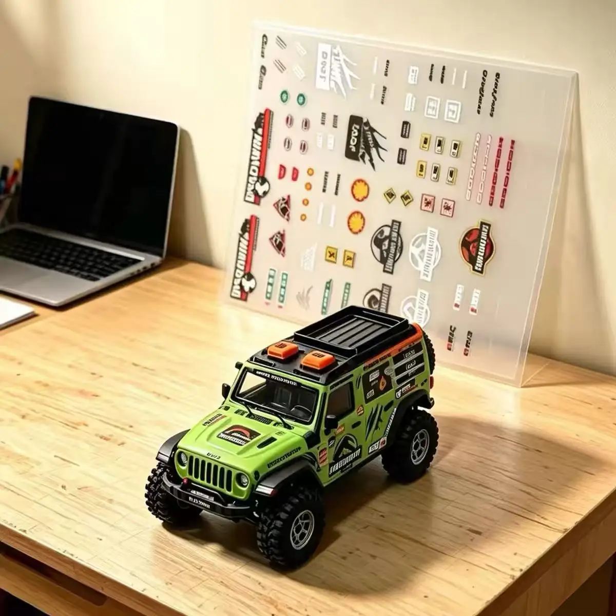 The  UV Decal Sticker For SCX30/AX30/C8842 Crawler Car