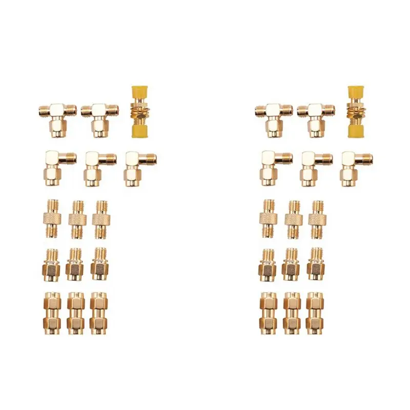 ABRI-2X 15 Type RF Antenna Adapter Kit SMA Connector SMA Male Female Converter For Wifi Antenna Extension Goggles Antenna