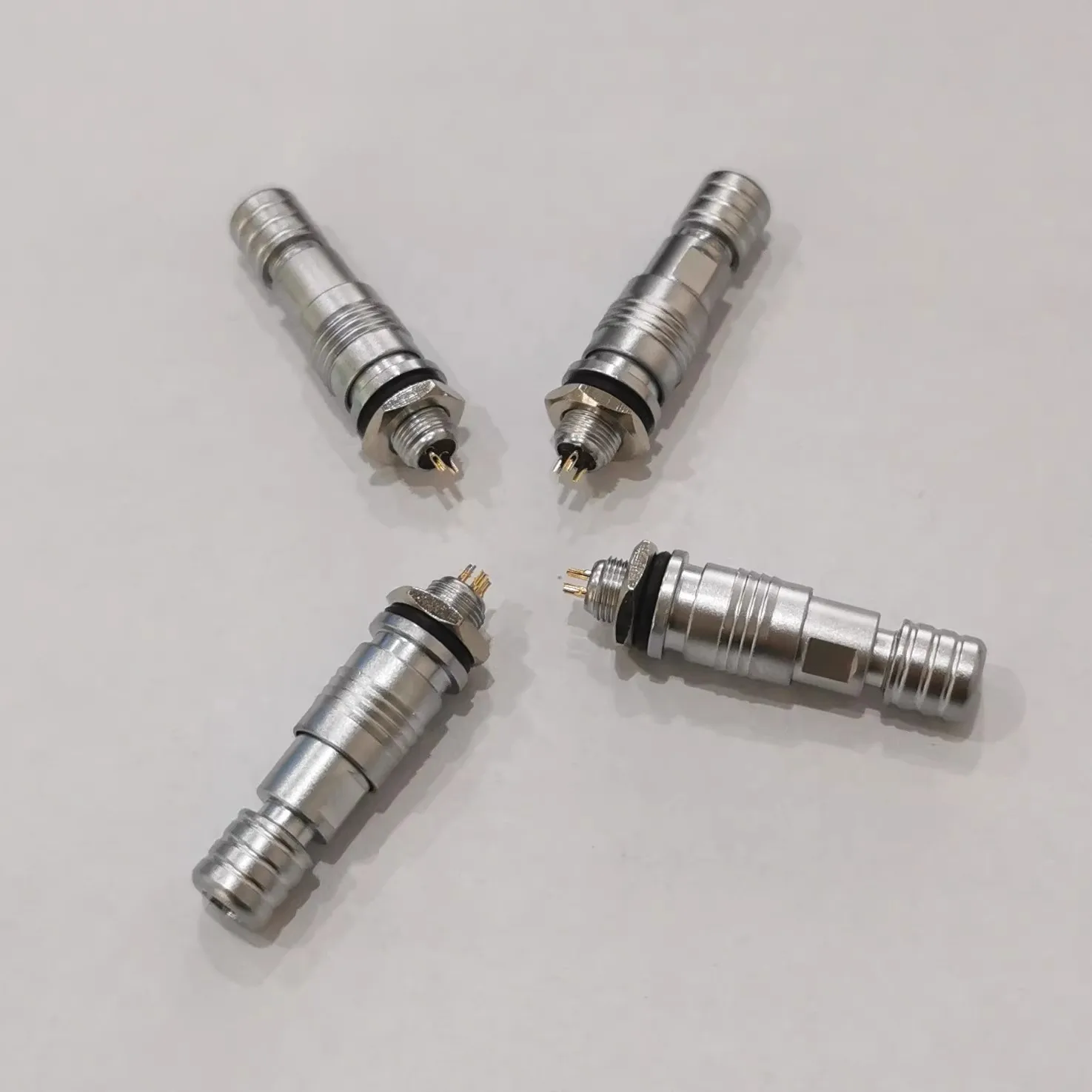 10pcs Aviation plug socket XS6-2 3 4 5 cores Quick plug-in, pull-pull, self-locking, small M6 circular connector