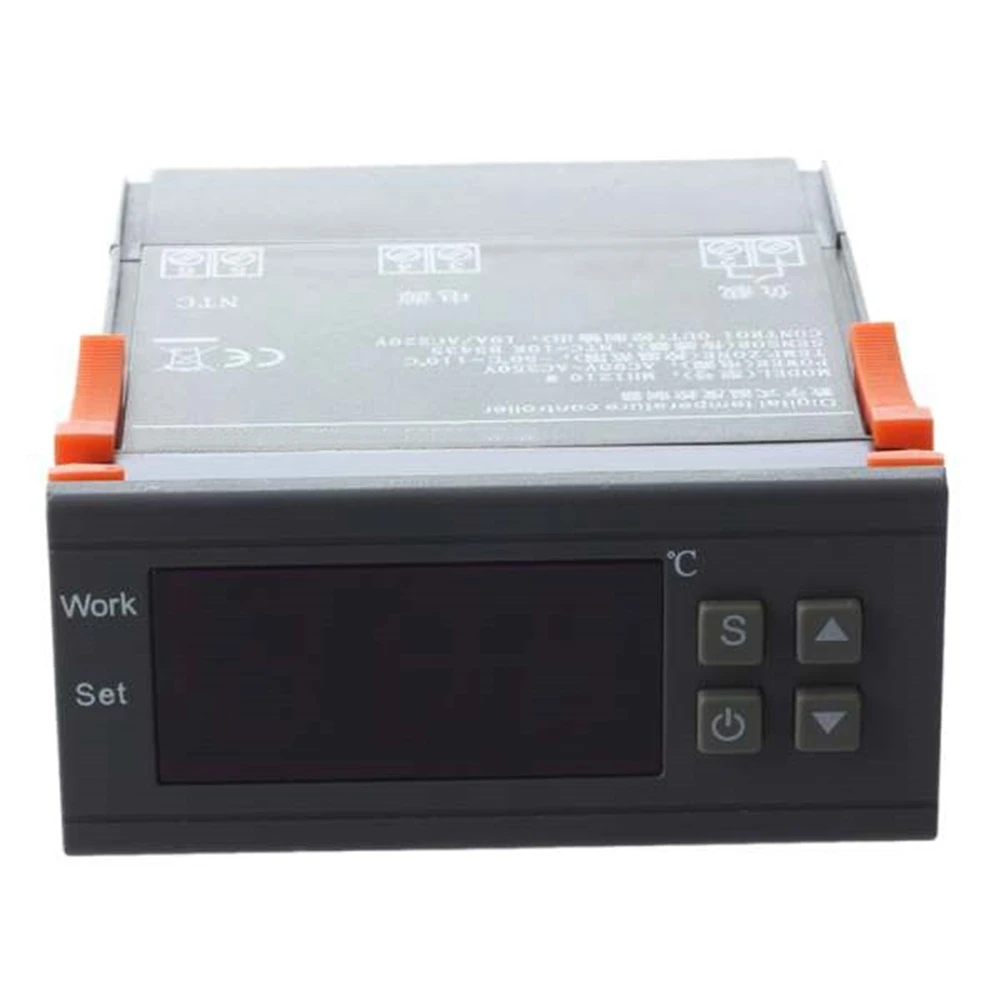 

2025 Trend MH1210W цифровой регулятор температуры AC90-250V 10A 220V термостат-регулятор с датчиком, контроль отопления и охлаждения