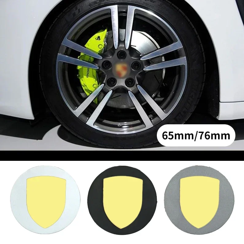 4pcs 65mm 76mm Car Wheel Center Hub Cover Badge Logo Emblem