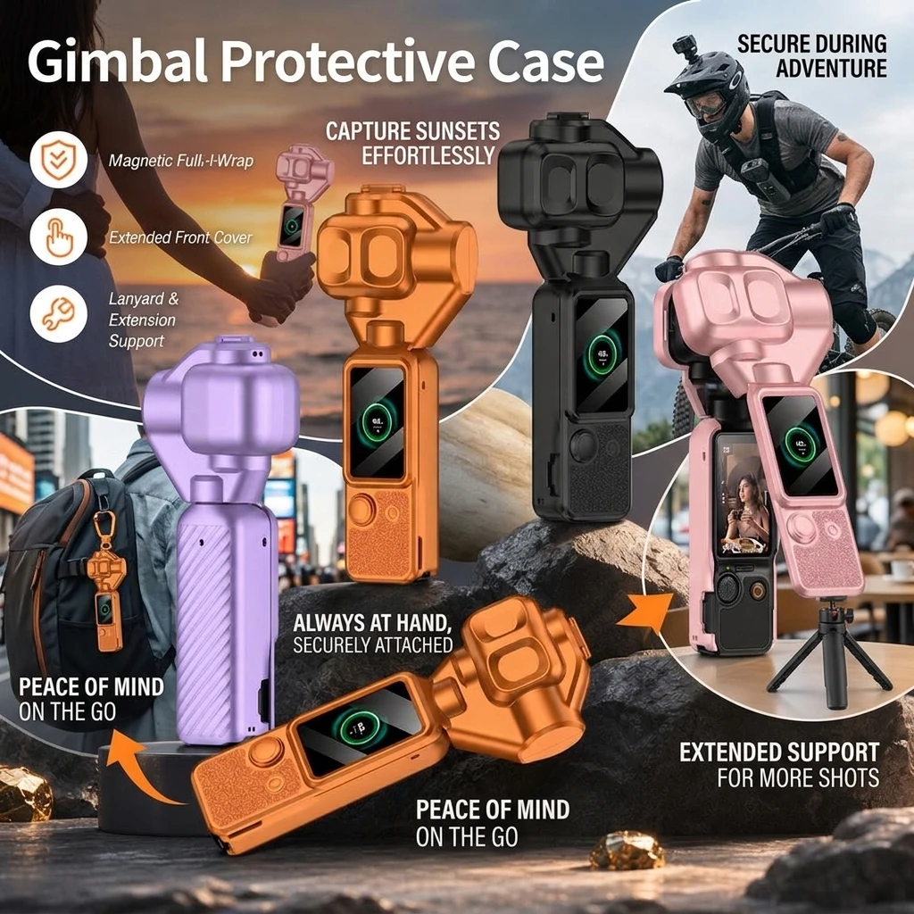 Capa Protetora de Plástico par - Drone Gimbal Case avaliação e preço
