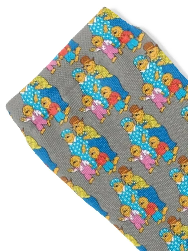 The berenstain bears family Socks moving stockings custom sports sports stockings Thermal man winter Men's Socks Women's