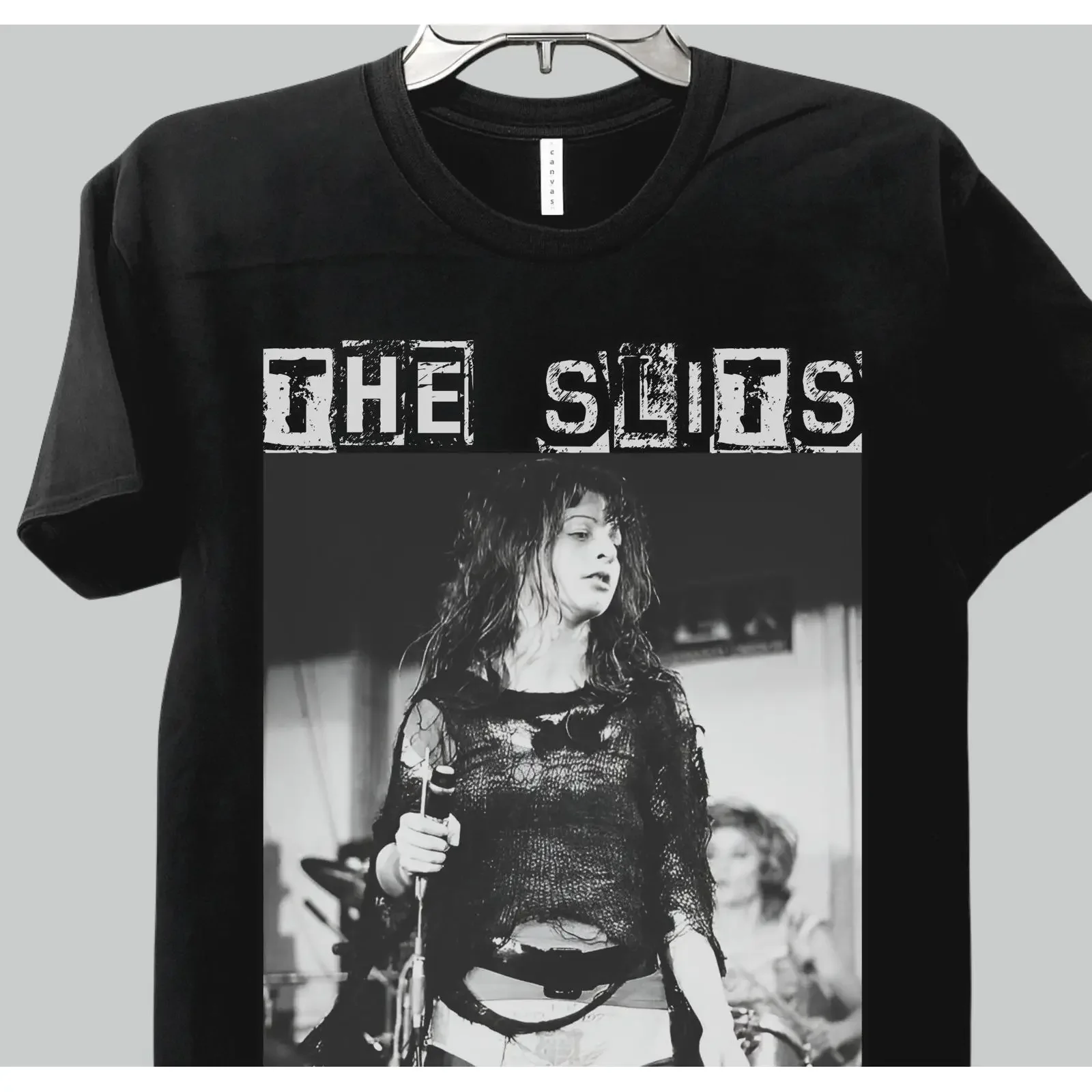 The Slits T Shirt Vintage 70s Post Punk Reggae  vintage Washed Top For Everyday Wear Versatile Stylish Stretched