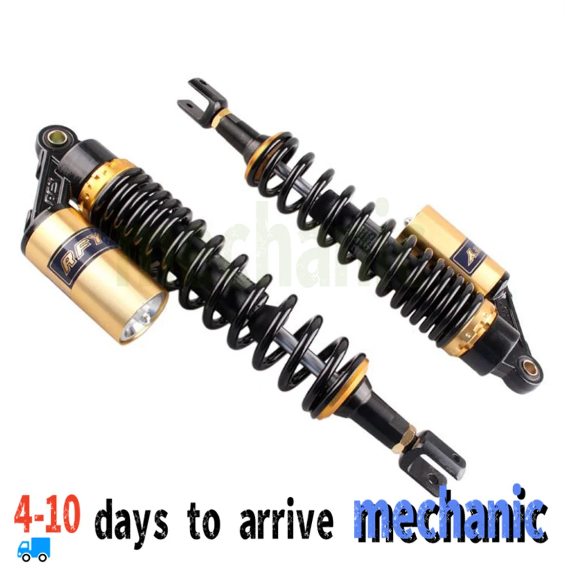 

A PAIR For RFY motorcycle suspension 8mm spring 390mm395mm split U-shaped round head for multiple models