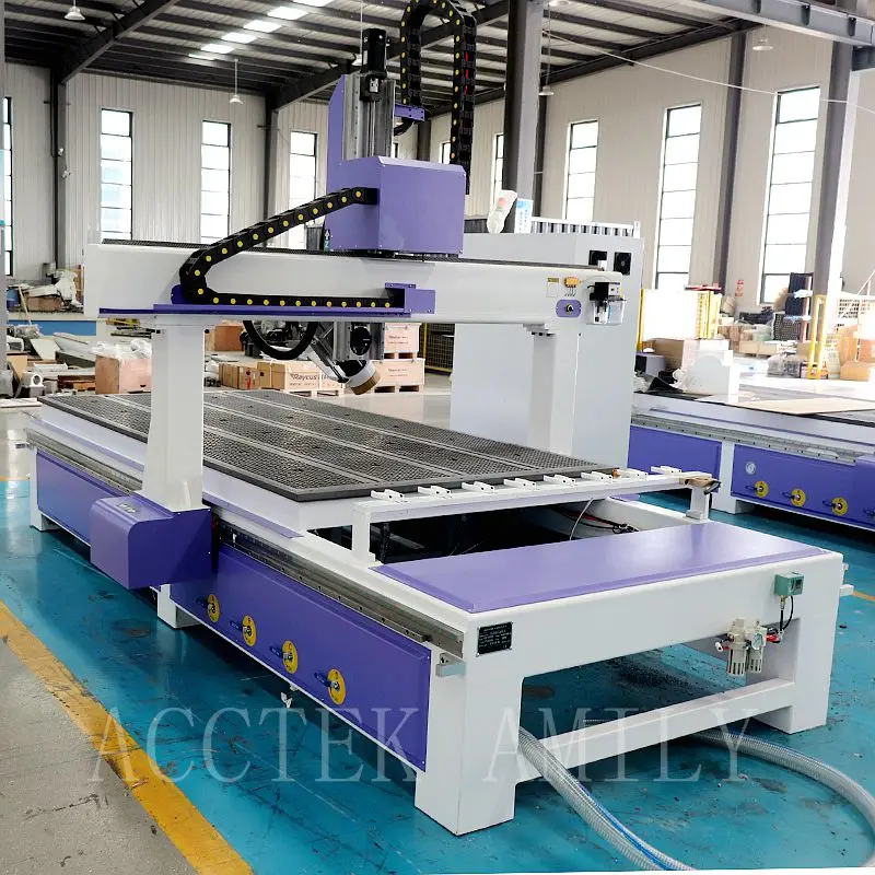 

4 Axis Industrial Carpenter Woodworking CNC Wood Router Milling 3D Carving Engraving Cutting Furniture Making Machine