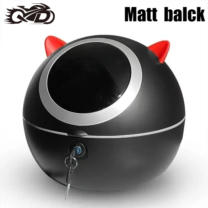 Motorcycle Trunk Helmet Trunk Large Capacity Waterproof Anti-collision Motorcycle Box Top Case Electric Vehicle Trunk