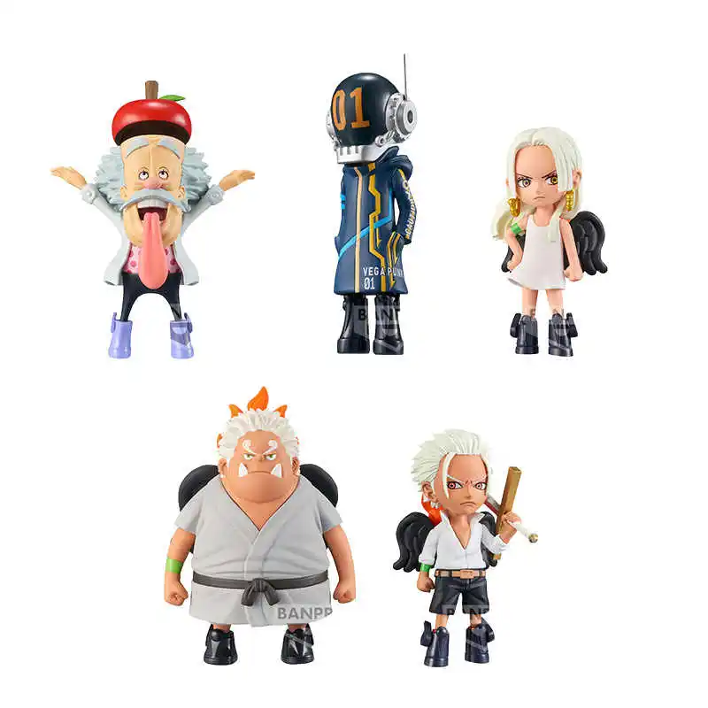 bandai-banpresto-anime-action-figure-model-toys-one-piece-wcf-egghead-island-4-dr-vegapunk-group-cadeau-d'anniversaire-5-pieces-par-ensemble