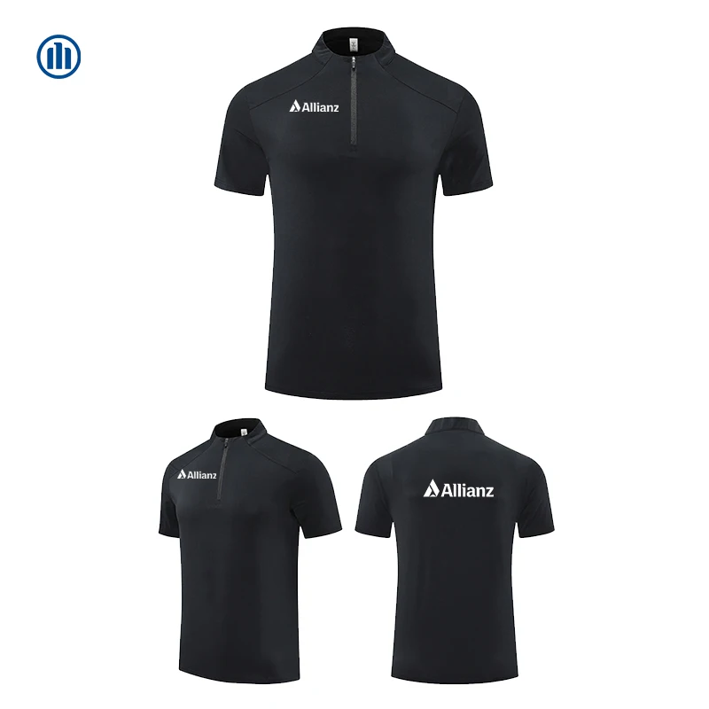Allianz logo - The preferred choice for fitness training. Comfortable, dry and quick-drying. Suitable for jogging, football and