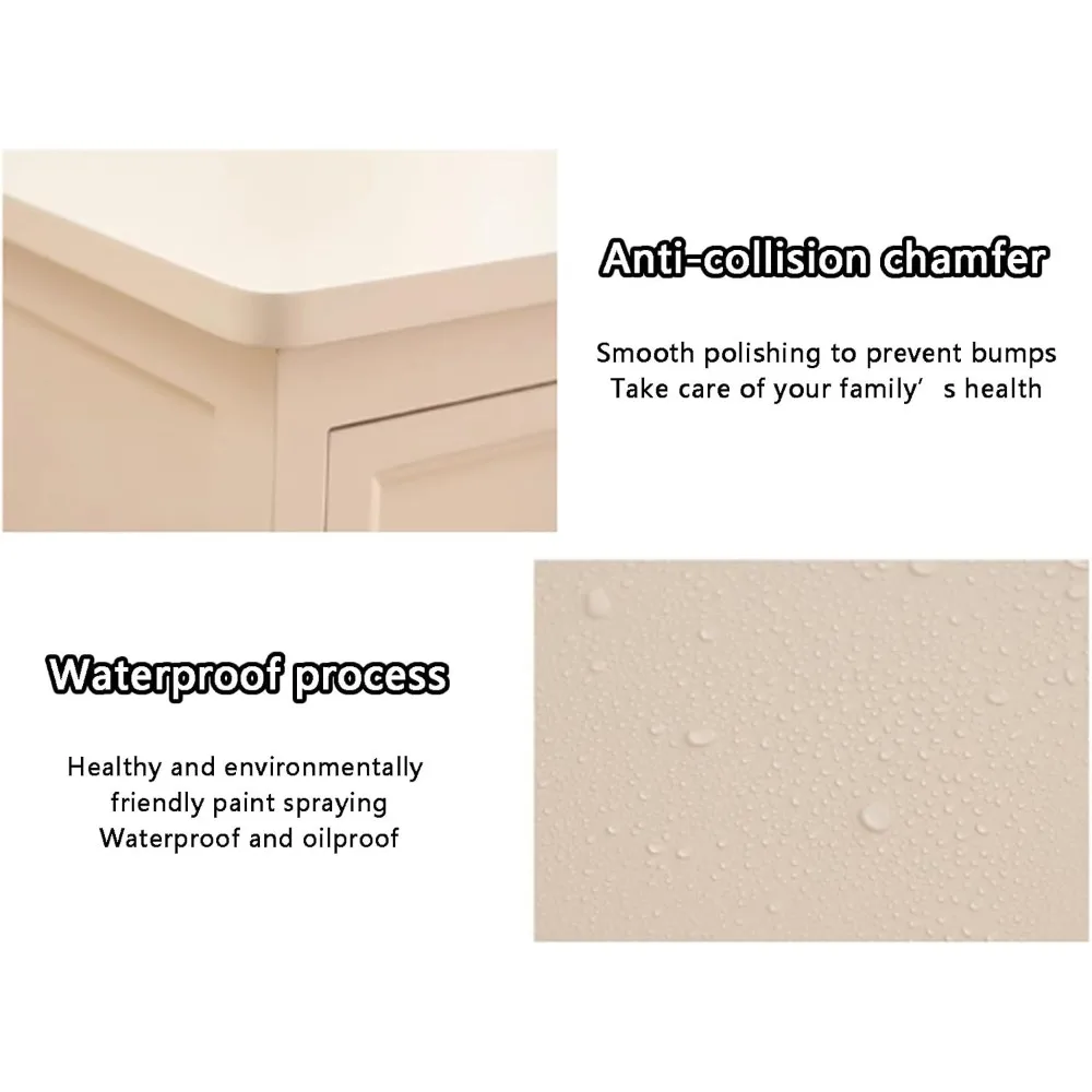 "مكتب تنفيذي مقاس 60 بوصة مع أدراج زينة ومكتب خشبي مع مساحة تخزين ومحطة شحن"