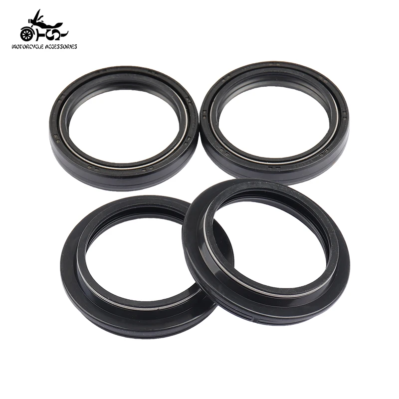 SJ 43X55X9.5/10.5 Motorcycle Parts Front Fork Damper Oil Seal Dust Cover Ring For Victory Vegas 8-Ball High-Ball Cross Country