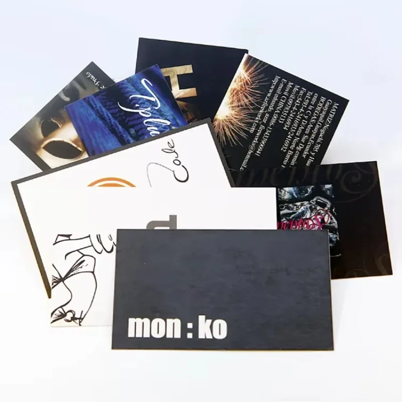 Tarjetas de visita con logotipo dorado con estampado en caliente, diseño personalizado, precio de fábrica, tarjeta Vip, tarjeta negra de negocios Dembassed, lámina de lujo