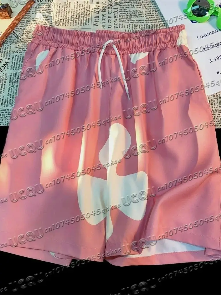Pantaloncini sportivi da donna con stampa Patrick Star taglie forti Pantaloncini estivi casual con coulisse in vita Pantaloncini sportivi da corsa da uomo all'aperto