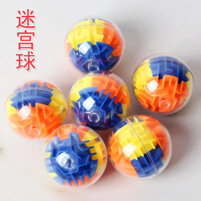 3D Maze Ball Brain Teaser Puzzles Mini Magic Labyrinth Games Puzzle Decompression Sensory Toys for Kids Adults Teens