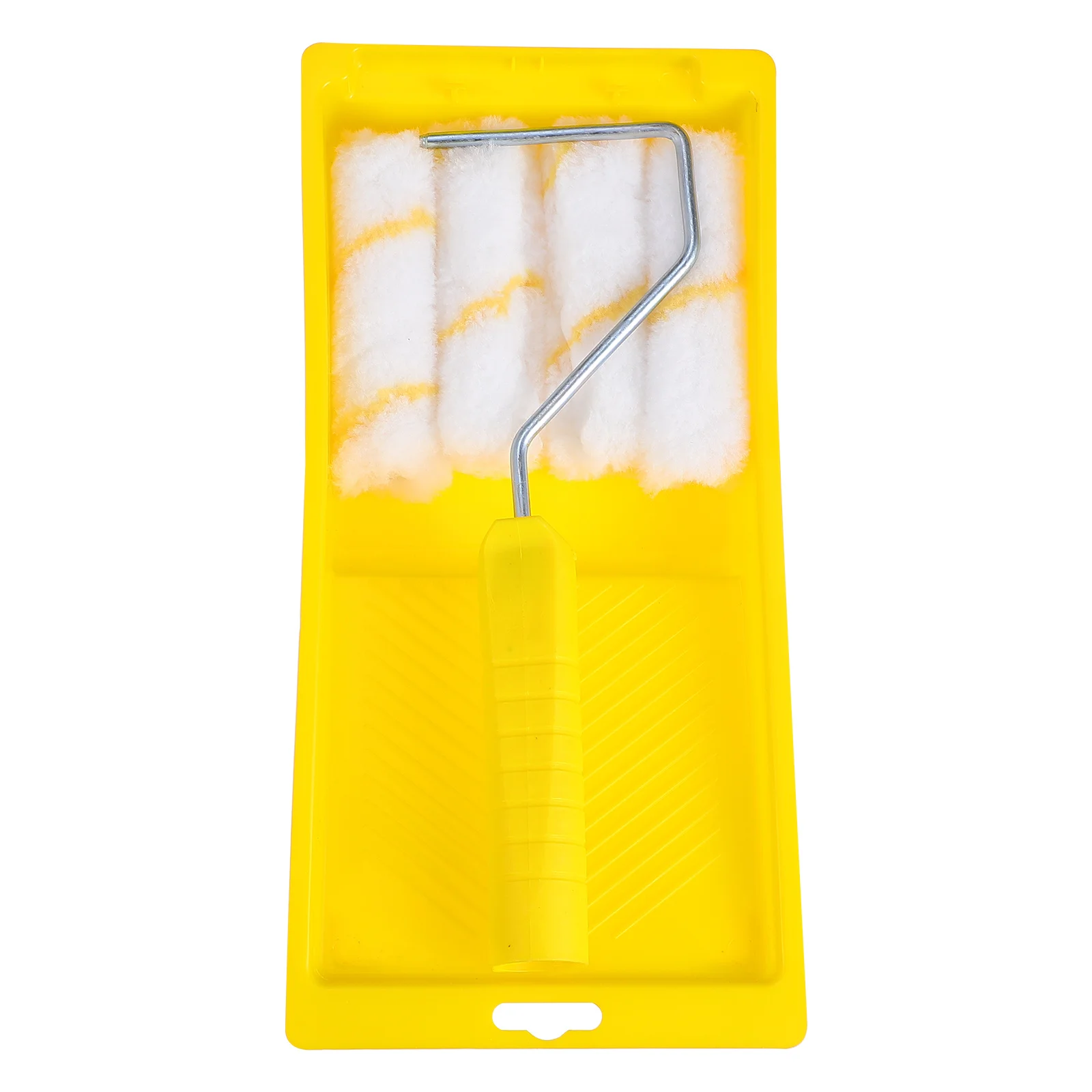 

1 set 1 Set Brush Tools Kit Fiber Wall Painting Tool For Home Decoration Mini Paint Roller Kit Wall Paint Roller