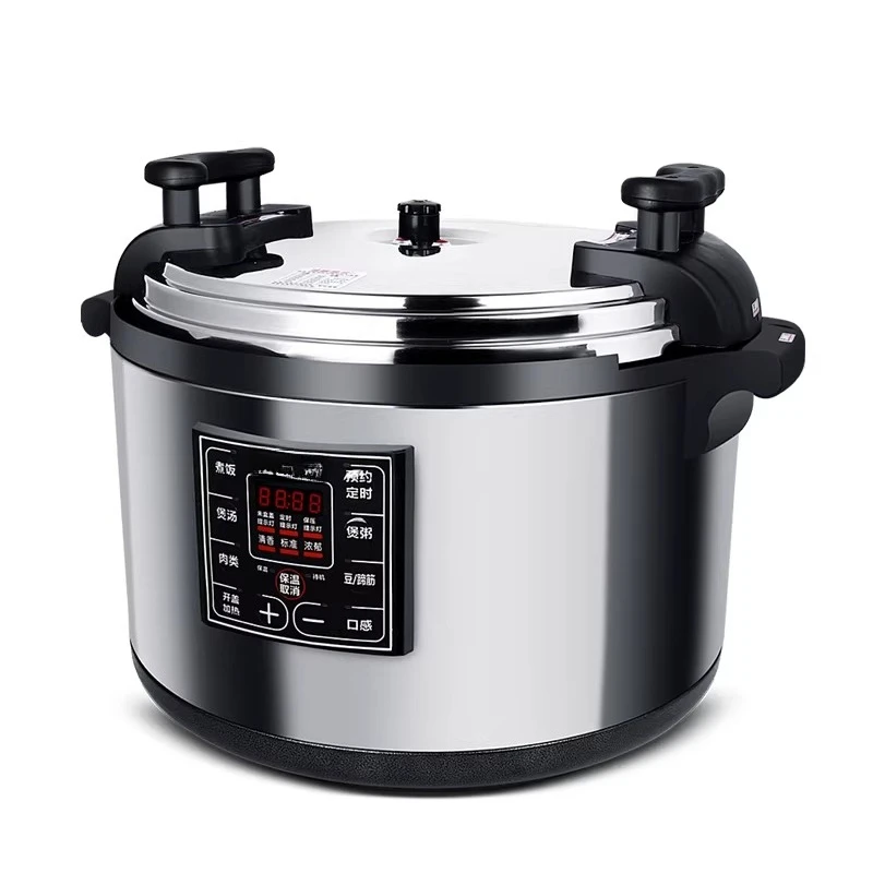 Commercial Electric Pressure Cooker Large Capacity 17L-50L Mechanical Intelligent