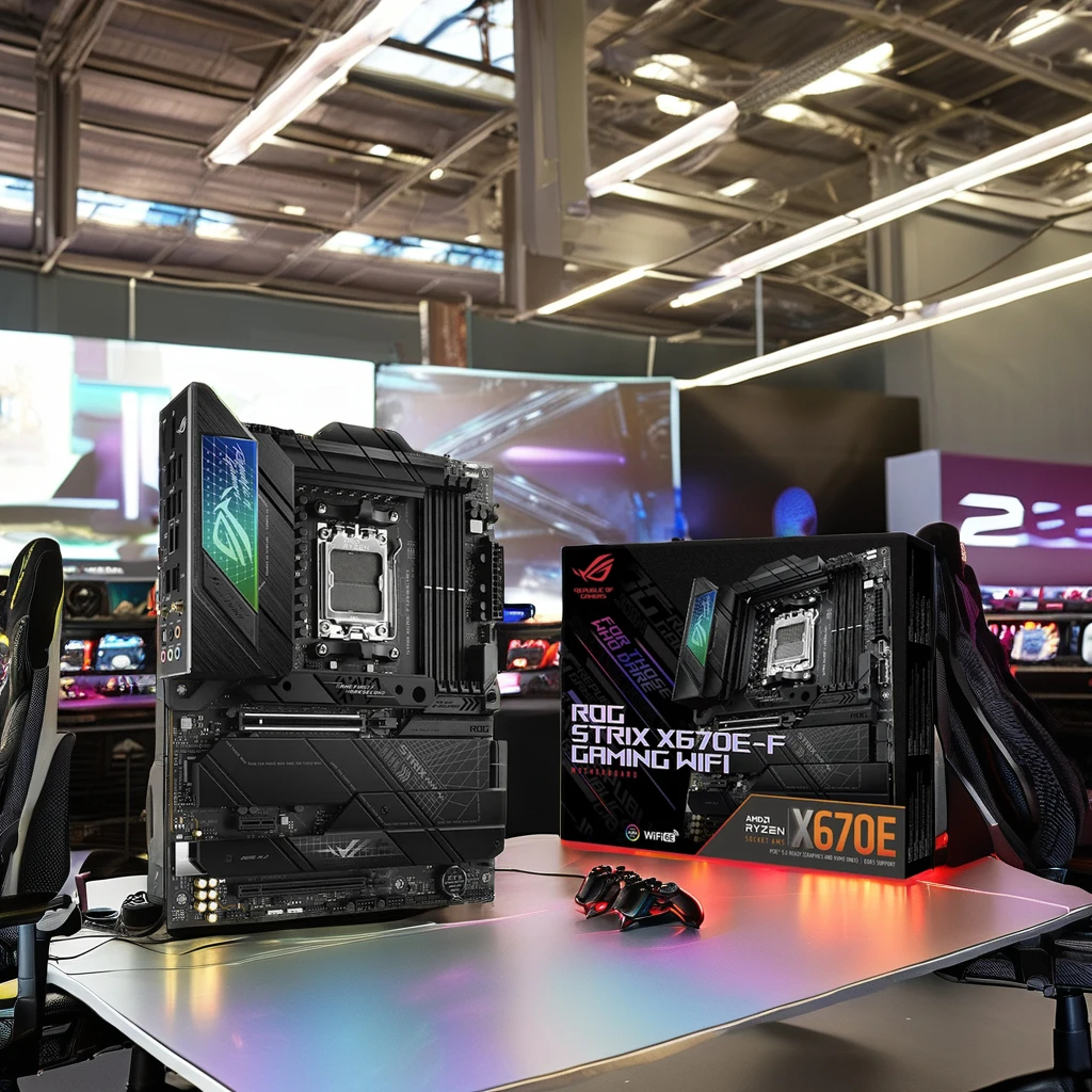 Placa base ATX de escritorio para ROG CROSSHAIR X870E DDR5, nuevo canal de memoria doble, compatible con 128 GB de RAM, interfaz SATA M.2