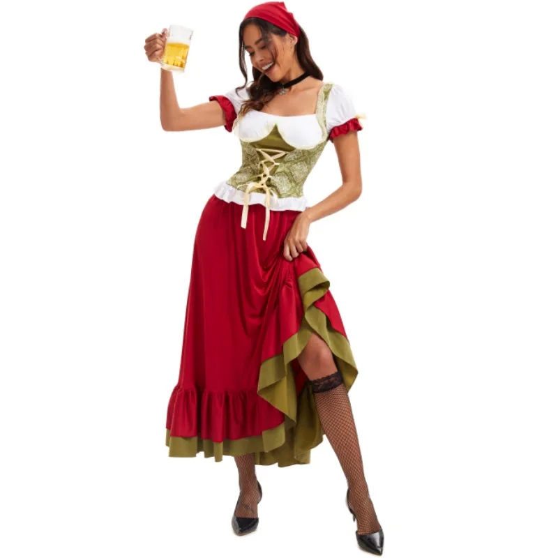 أزياء الهالوين الأمريكية الطويلة والقصيرة التأثيرية، أزياء النادلة لمرحلة الأداء الموحدة