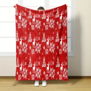 

Soft flannel blanket, suitable for home, office, camping. An excellent choice for Halloween, Thanksgiving and Christmas gifts.