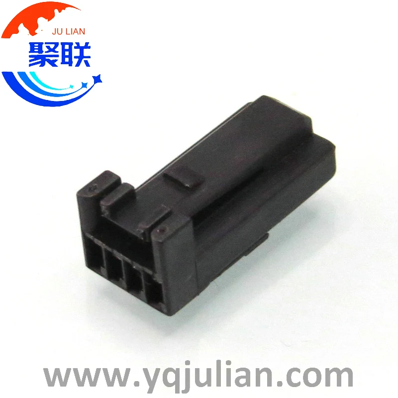 Auto 4pin plug 1318620-2 wiring unsealed plug electrical connector with terminals