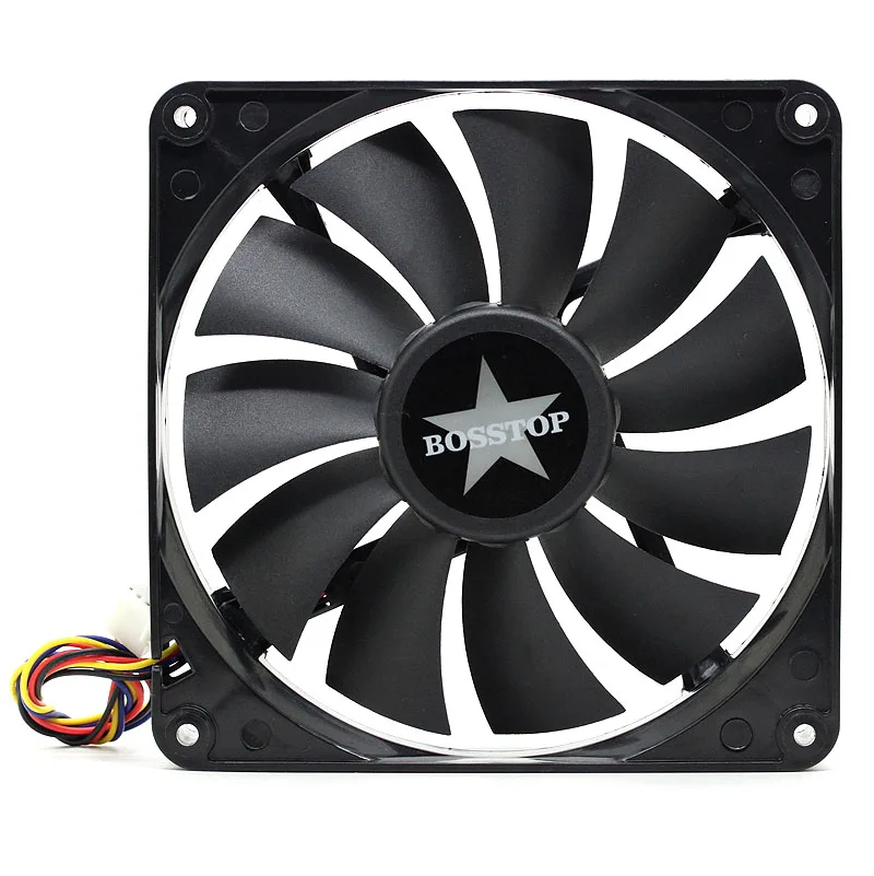 

Бесшумный вентилятор для корпуса ПК 14 см, 12 В, с регулировкой скорости, большой объем воздуха, 140x140x25 мм, для охлаждения системного блока