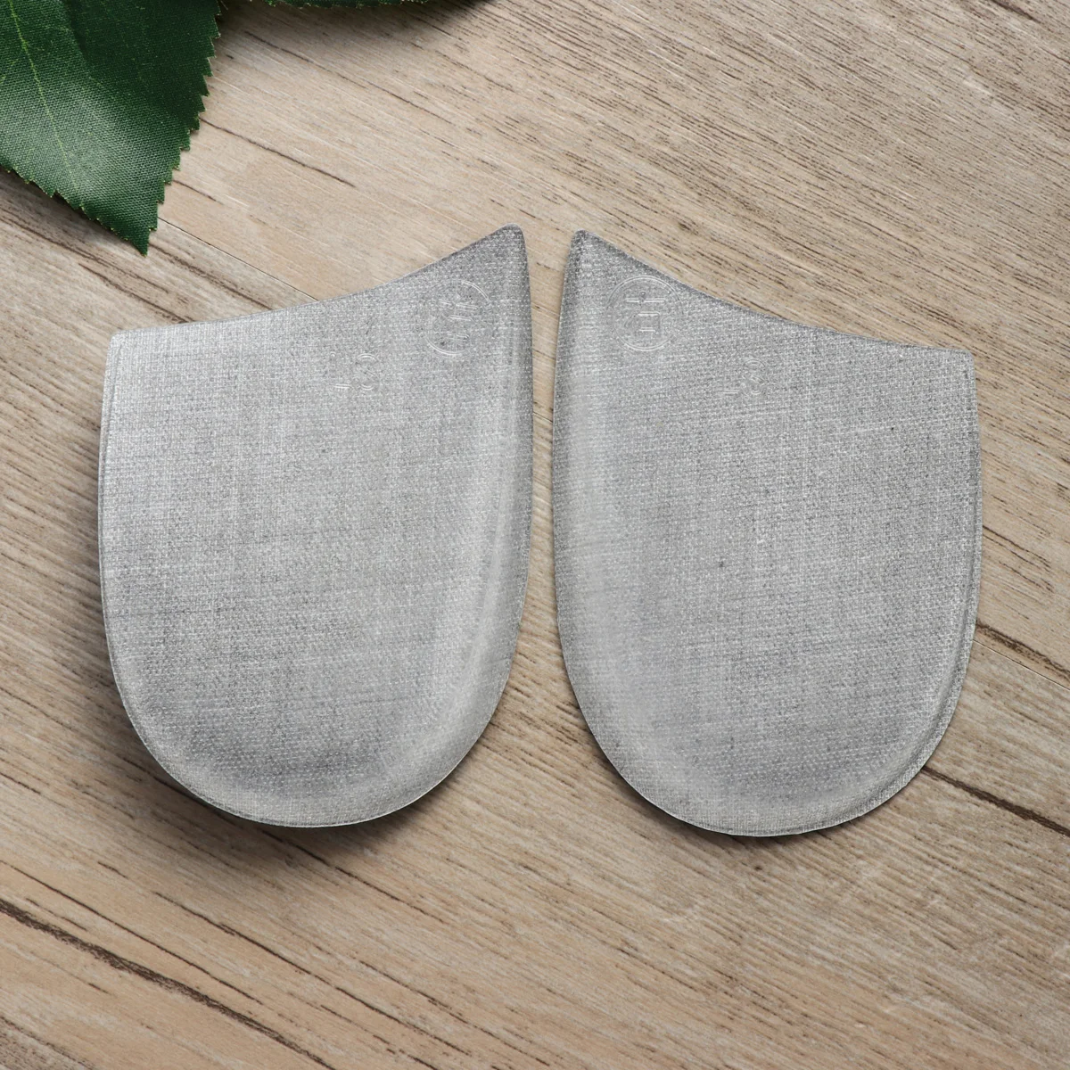 

1 Pair O/ Leg Orthopedic Insole Gel Sweat Absorbent Comfortable Foot Pads Unisex Daily Running Heel Pain Relief Black Gray