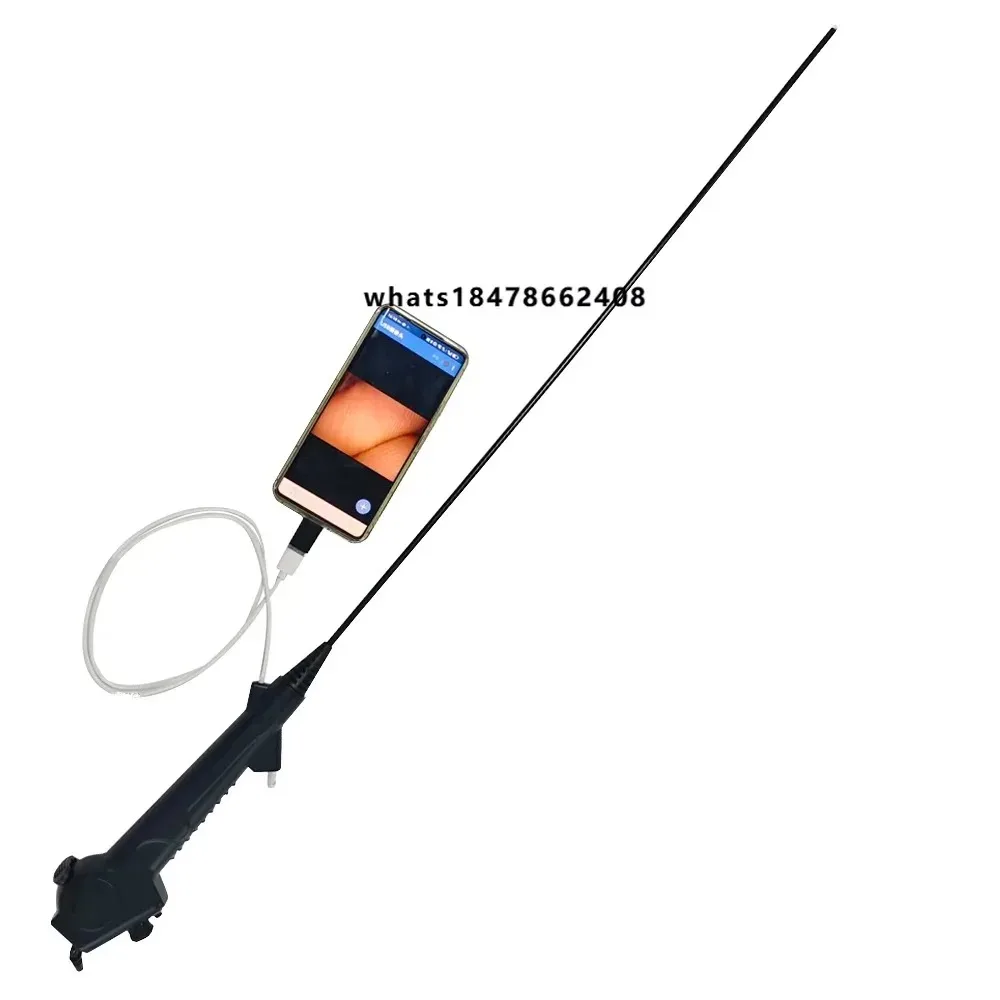 Veterinary grade high definition disposable stainless steel bronchoscope flexible video endoscope disposable intubation fibersco