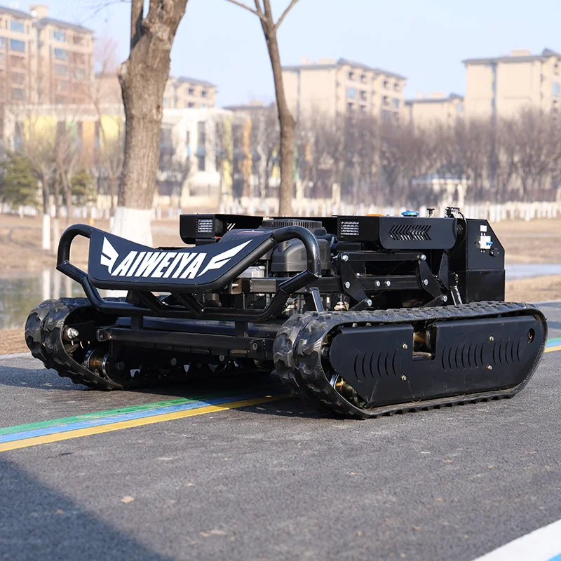 

Customized Chinese factory hot selling lawn mower remote control operation weeding and mowing machine