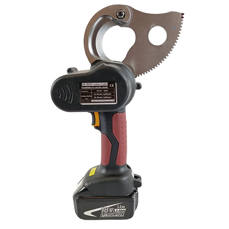 WS-B60R Electric cable cutter Cable Cutter Electric Portable Tool，Maximmum Shear Diameter 55mm