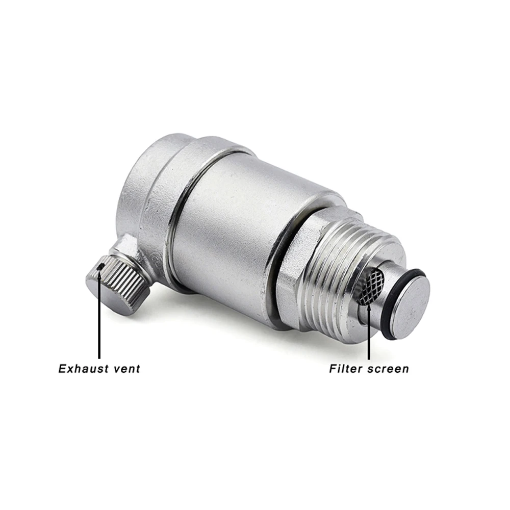 Elettrovalvola SS304 Corrosion-Resistant BSP Air Vent Valve - 1/2\ Pneumatica — dettaglio 2