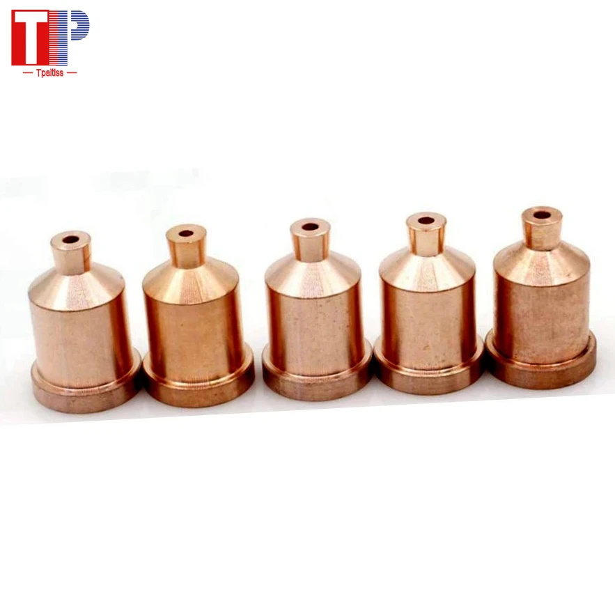 

Для резака 1538 LC105 Плазменная горелка QTY-5 WS Aftermaket KP2845-8 Сопло 100A W03X0893-64A Наконечник 0,066 дюйма 1,7 мм