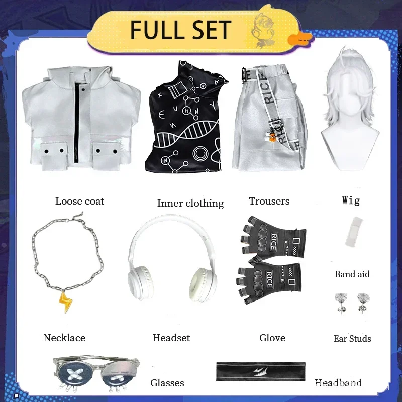 CosplayIdentity 5 Luca Balsa أزياء سجين كوسبلاي زي موحد شعر مستعار أنيمي الهالوين أزياء عالية الجودة للنساء