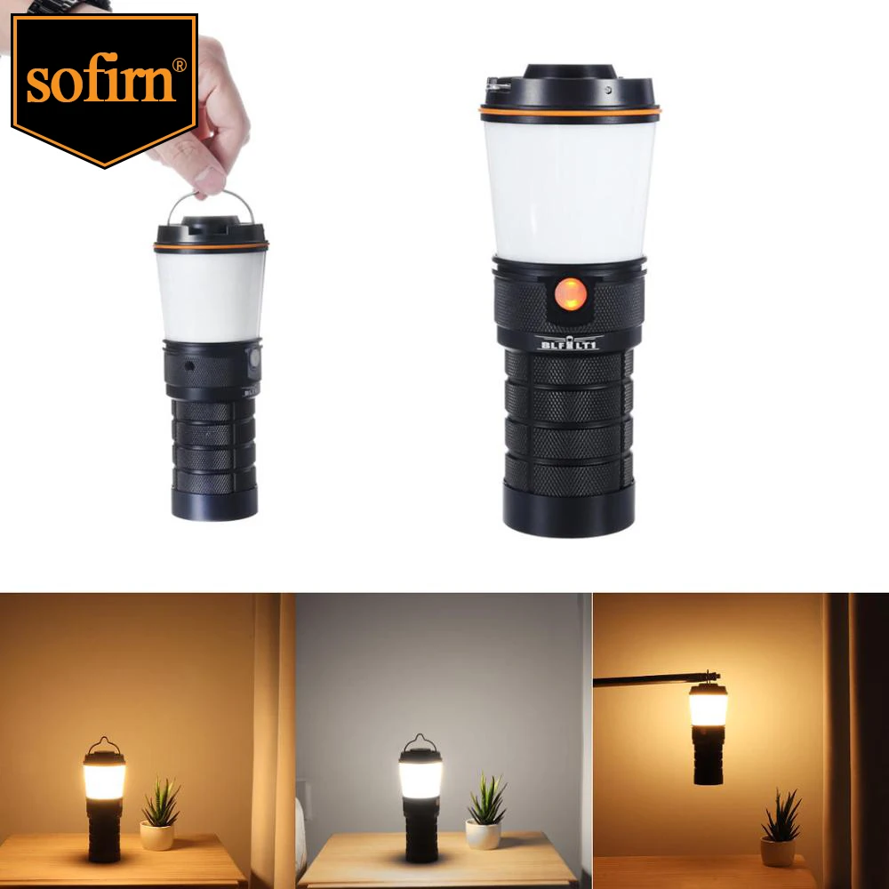 Sofirn Anduril 2.0 LT1 USB C Rechargeable Lantern Camping Light 8* LH351D Flashlight Outdoor Torch