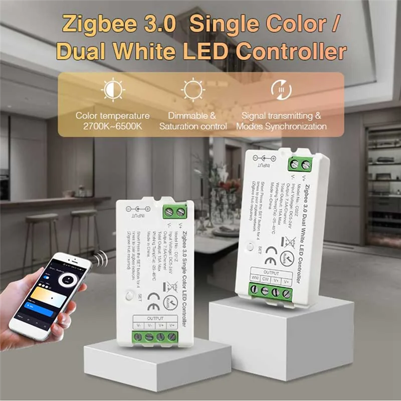 새로운-Zigbee3.0 C01Z C02Z 컨트롤러 TUYA 지능형 라이프 APP 제어