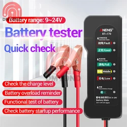 ANENG BT-170 12V Car Motorcycle Tester Fault Detector Battery Tester Digital Alternator Tester Car Diagnostic Tool Auto Repair