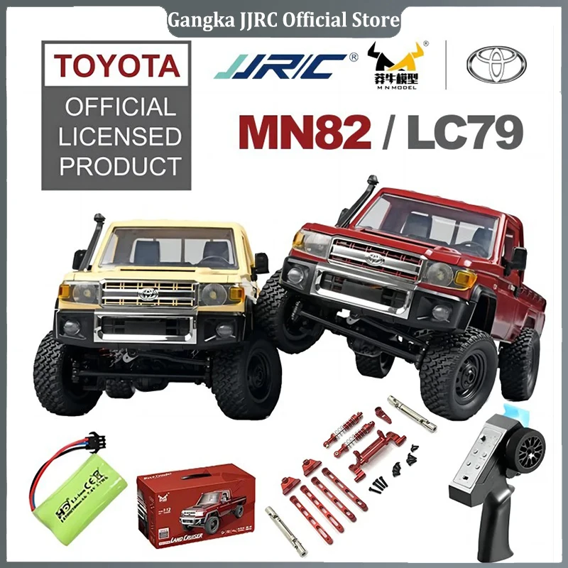 Mn82 fern gesteuertes klettern geländewagen 4wd für toyota lc79 simulation rc modell kinder spielzeug rc auto